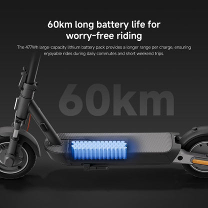 Xiaomi Electric Scooter 5 Pro, Dual Shock Absorbers 60km Long Battery Life, 10 Inch Tubeless Tire 1000WMax Power