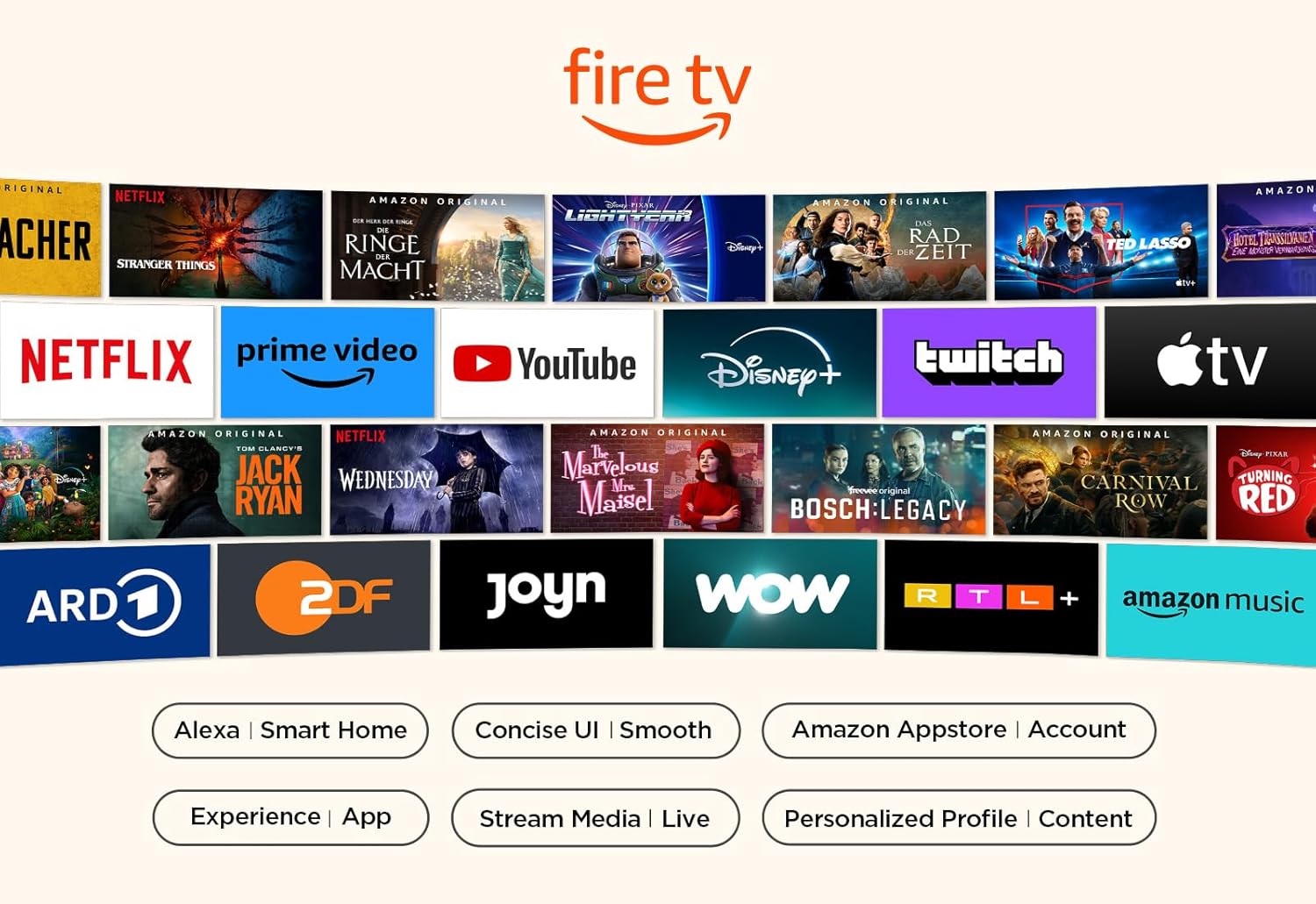 TCL 55 Inch 4K Ultra HD HDR TV Smart LED Fire TV 55PF650