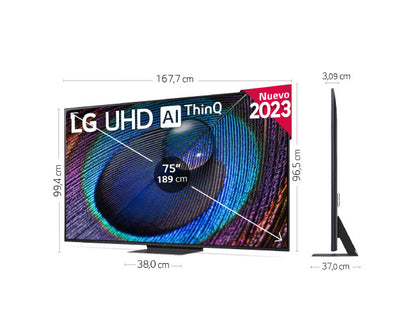 LG 75 Inch UR91 UHD 4K HDR Smart TV 75UR91