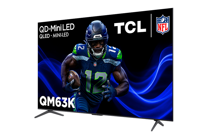 TCL 75 Inch QM63K Series QD-Mini LED QLED 4K UHD Smart TV with Google TV 75QM63K