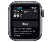 Apple Watch Series 6 GPS 40mm Space Gray Aluminum Case with Black Sport Band