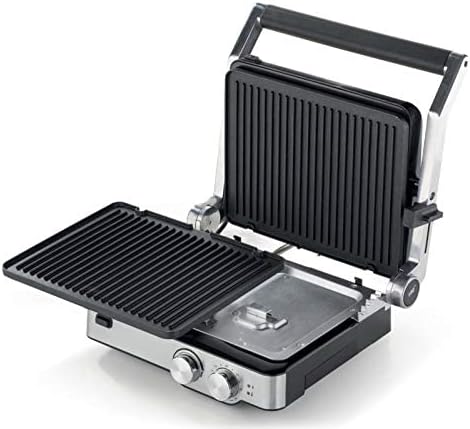 KENWOOD Grill 2000W Contact Health Grill HGM80 3 Grill Positions