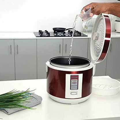 Geepas Electric Rice Cooker with Steamer GRC4328N