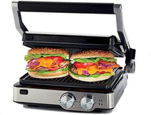 KENWOOD Grill 2000W Contact Health Grill HGM80 3 Grill Positions