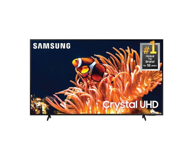 Samsung 43 Inch DU8000 Crystal UHD 4K HDR Smart TV 43DU8000