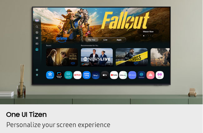 Samsung 43 Inch QLED Q7F 4K Samsung Vision AI Smart TV 43Q7F