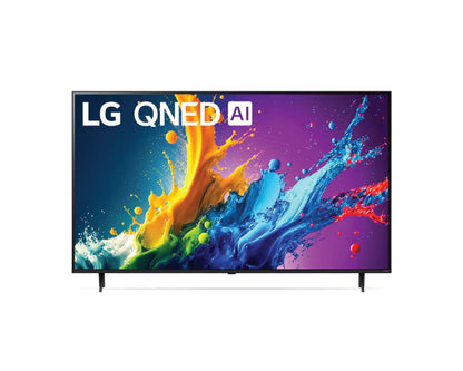 LG 43 Inch QNED80 UHD 4K HDR AI Smart TV 43QNED80