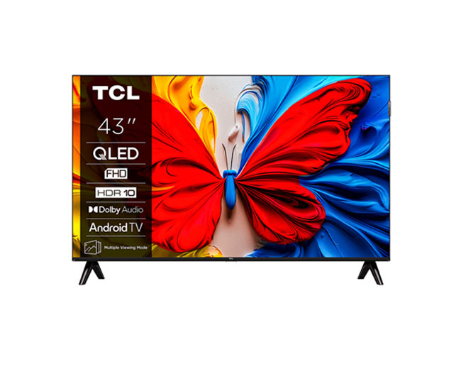 TCL 43 Inch S5K FHD QLED Smart Google TV 43S5K