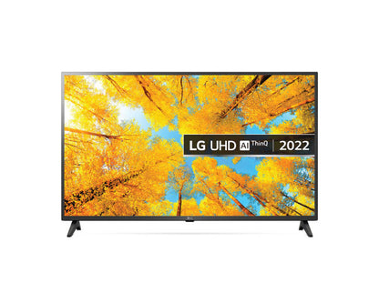 LG 43 Inch UQ75 LED Ultra HD 4K HDR Smart TV 43UQ75
