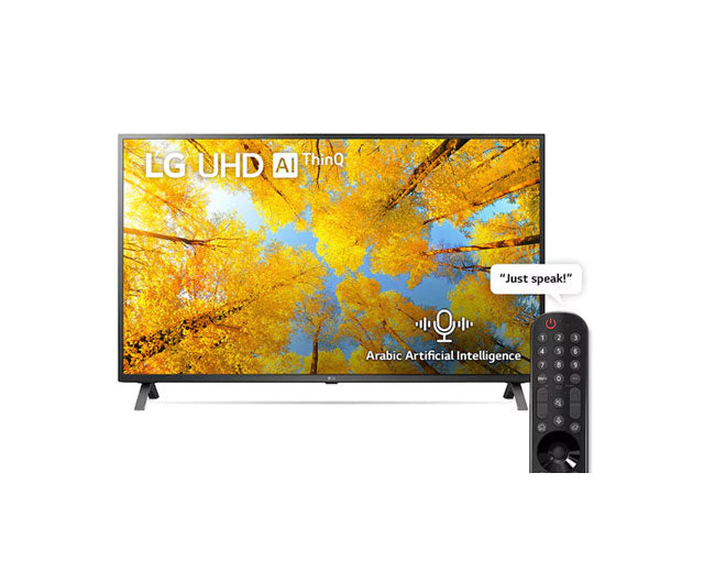 LG 43 Inch UQ7500 Series Cinema Screen Design UHD 4K Smart TV 43UQ7500