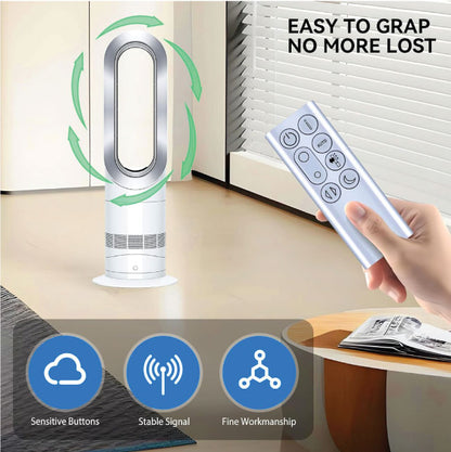 TRUCKON New Replacement Remote Control for Dyson TP04 DP04 TP06 TP07 TP09 Fan Sliver