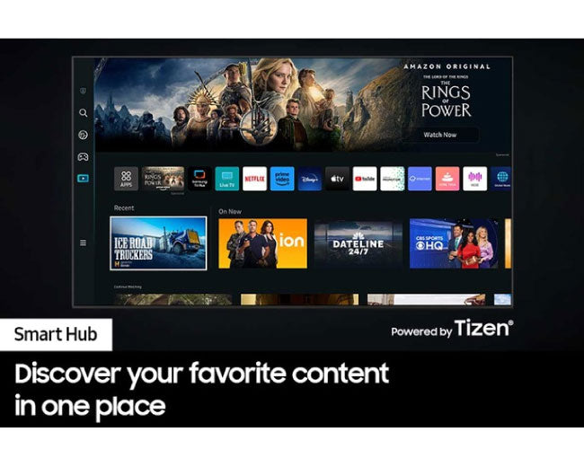 Samsung 75 Inch Crystal UHD CU7100 4K Smart TV 75CU7100