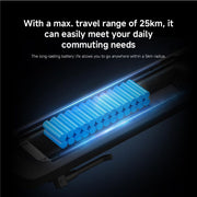 Xiaomi Electric Scooter 4 Lite 2nd Gen, 300w Power 25km/h with 10 Inch Tubeless Tire up to 25km Range Lightweight Foldable Design