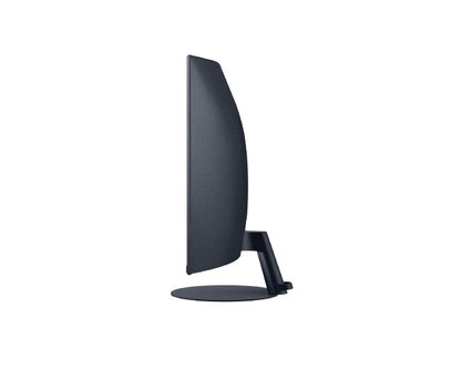 Samsung 32 Inch Curved Monitor with Optimal Curvature 1000R C32T550F