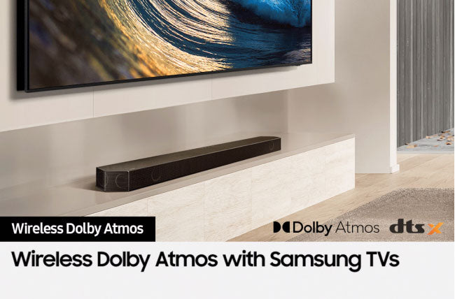 Samsung Q-Series Soundbar 9.1.4ch Sub Woofer & Rear Speaker HW-Q930D