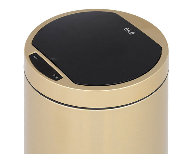 EKO 9 liter Docomo Sensor Bin Stainless Steel Trash Can EK9285