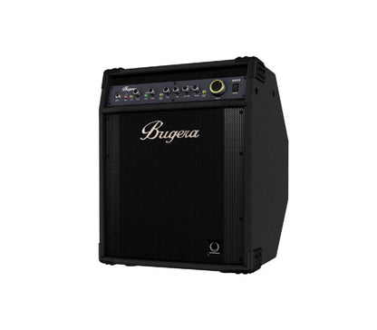 BUGERA 1000-Watt 2-Channel Bass Amplifier with 15 Inch Turbo-Sound Speaker FBQ Spectrum Analyzer BXD15