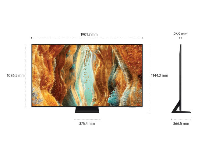Samsung 85 Inch Neo QLED QN70F 4K 144Hz Vision AI Smart TV 2025 85QN70F