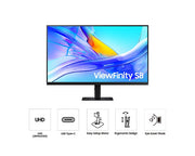 Samsung 27 Inch Monitor - 27" 60Hz ViewFinity S80UD, USB-C, UHD Monitor 27D800UAU