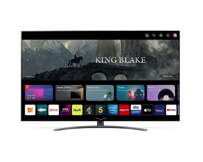 LG 86 Inch QNED Mini LED 120Hz 4K Smart TV 86QNED91