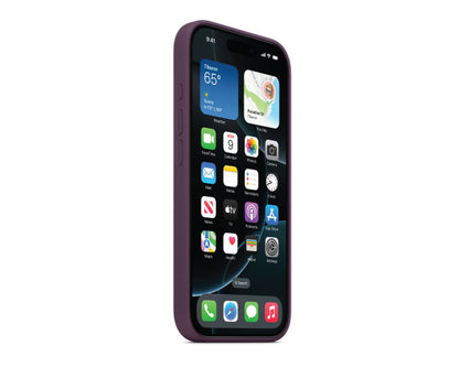 Apple iPhone 16 Pro Silicone Case with MagSafe Plum MYYM3ZM/A