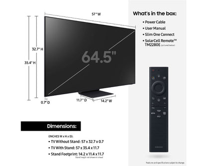 Samsung 55 Inch QN95B Neo QLED 4K HDR Smart TV 55QN95B