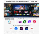 Samsung 75 Inch Neo QLED QN85F 100Hz (Up to 144Hz) 4K Vision AI Smart TV 75QN85F