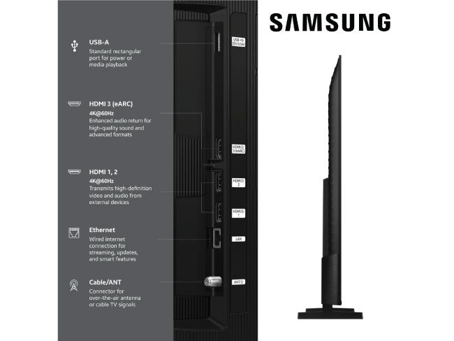 Samsung 85 Inch Class QLED Q7F 4K Samsung Vision AI Smart TV 2025 85Q7F 