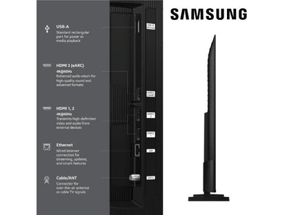 Samsung 85 Inch Class QLED Q7F 4K Samsung Vision AI Smart TV 2025 85Q7F 