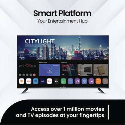Sansui 24 Inch WebOS LED Smart TV with HDR, Dolby Vision S24TAHW
