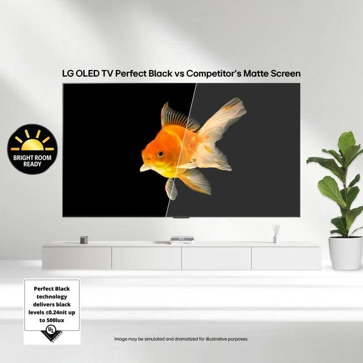 LG 83 Inch Class OLED evo AI C5 4K Smart TV 2025 OLED83C5