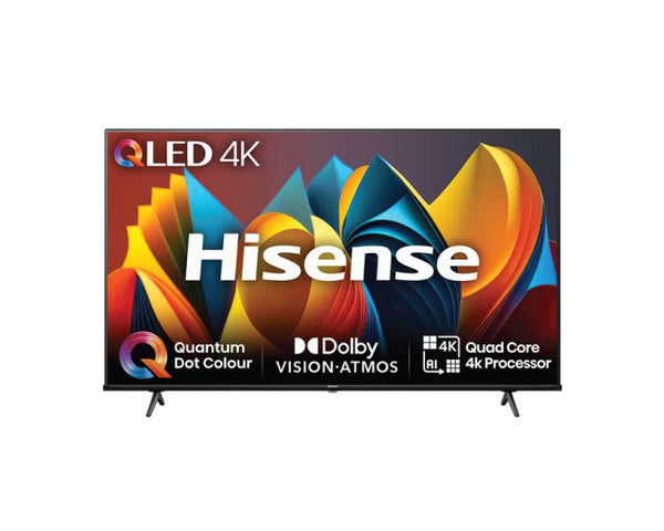 تلفزيون هايسنس 50 بوصة E7NQ QLED 4K HDR ذكي 2024 50E7NQTUK