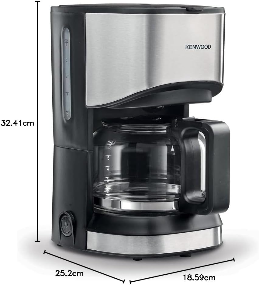 Kenwood CMM05.000BM Coffee Machine - 6 Cup Drip Coffee & Americano, 550W