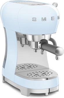 Smeg ECF02PBUK Manual Espresso Coffee Machine - Blue
