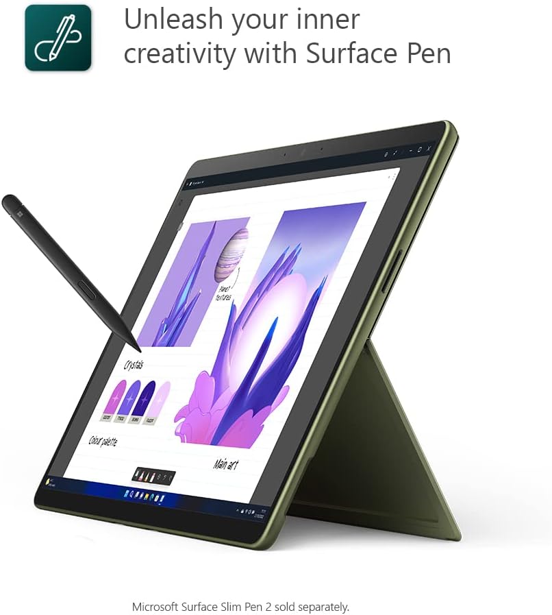 Microsoft Surface Pro 9 13 Inch Intel Core i5 8GB RAM 256GB SSD 2-in-1 Touchscreen Laptop Device Only
