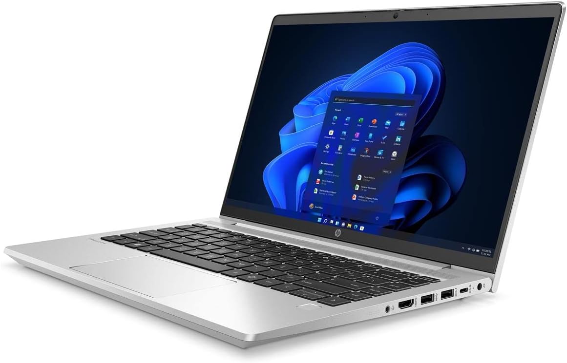 HP ProBook 445 G9 14 Inch AMD Ryzen 5 16GB RAM 256GB SSD Business Laptop Silver