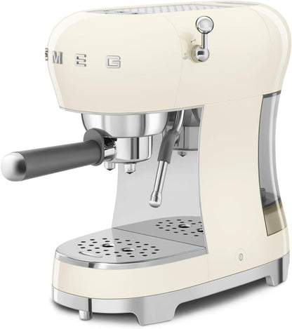 Smeg ECF02CRUK, 50's Retro Style Aesthetic Espresso Coffee Machine