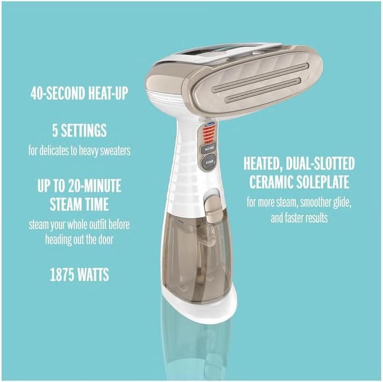 Conair Turbo Extreme Steam Handheld Garment Steamer GX559XSDE
