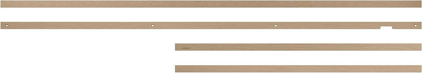 Samsung The Frame 55 Inch Teak Customizable Modern Bezel VG-SCFA55TKBXC