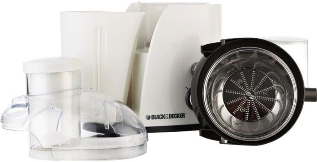Black+Decker JE400-B5 400W Juice Extractor - Wide Feeding Chute, Stainless Steel Filter