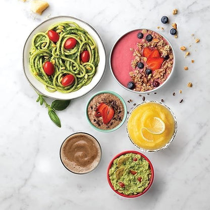 Magic Bullet MB1002 Multi-Function High-Speed Blender - 4 Piece Set, 400W