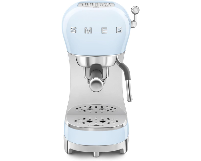 Smeg ECF02PBUK Manual Espresso Coffee Machine - Pink