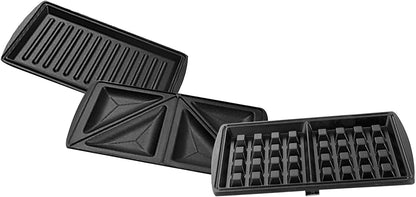 BLACK+DECKER 3-in-1 Sandwich Grill and Waffle Maker TS2090-B5