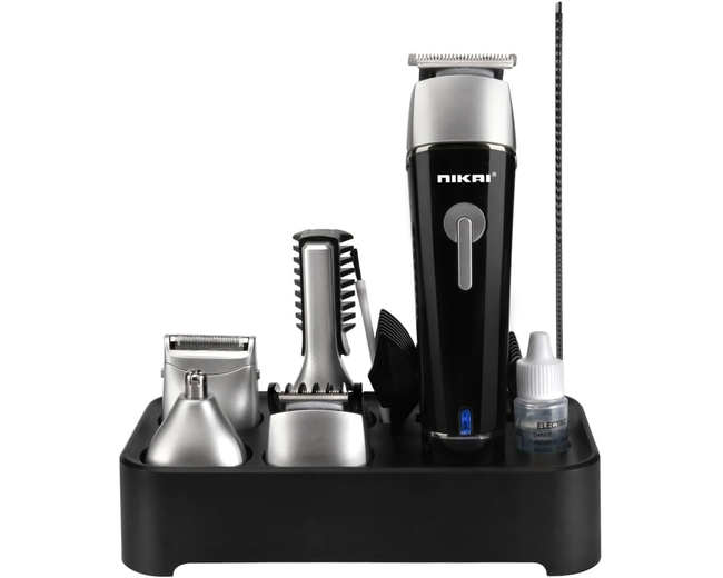 NIKAI NK-2218 5-in-1 Face, Hair and Body Grooming Kit