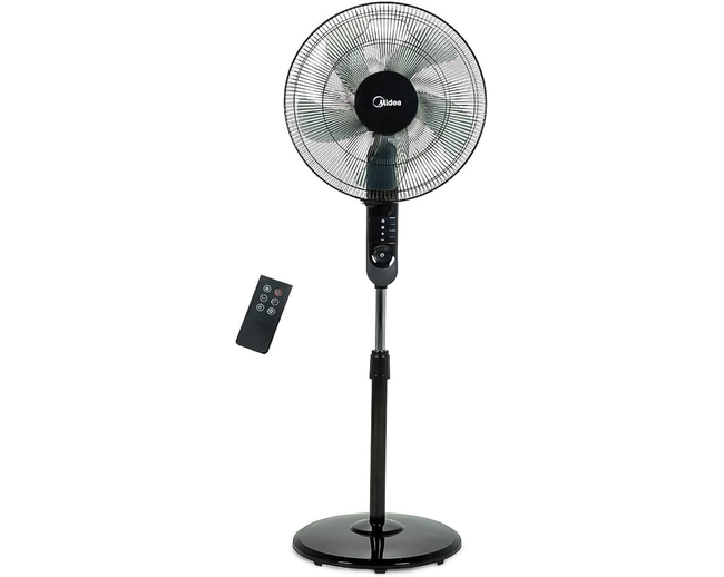 Midea Pedestal Stand Fan 16 inch 3 Speed 3D Oscillation Directions FAS40-15FR