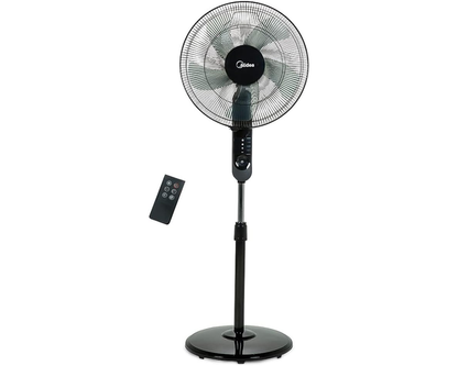 Midea 16'' Pedestal Stand Fan Remote Control, 16 inch, 3 Speed FS40-19K