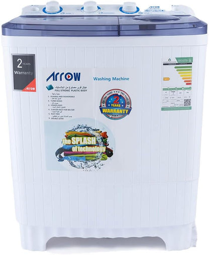 Arrow RO-06TTB twin tub top view