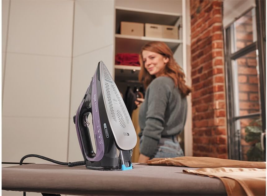 Braun Texstyle 9 SI9661V Iron with Steam Boost 250g Adjustable Thermostat