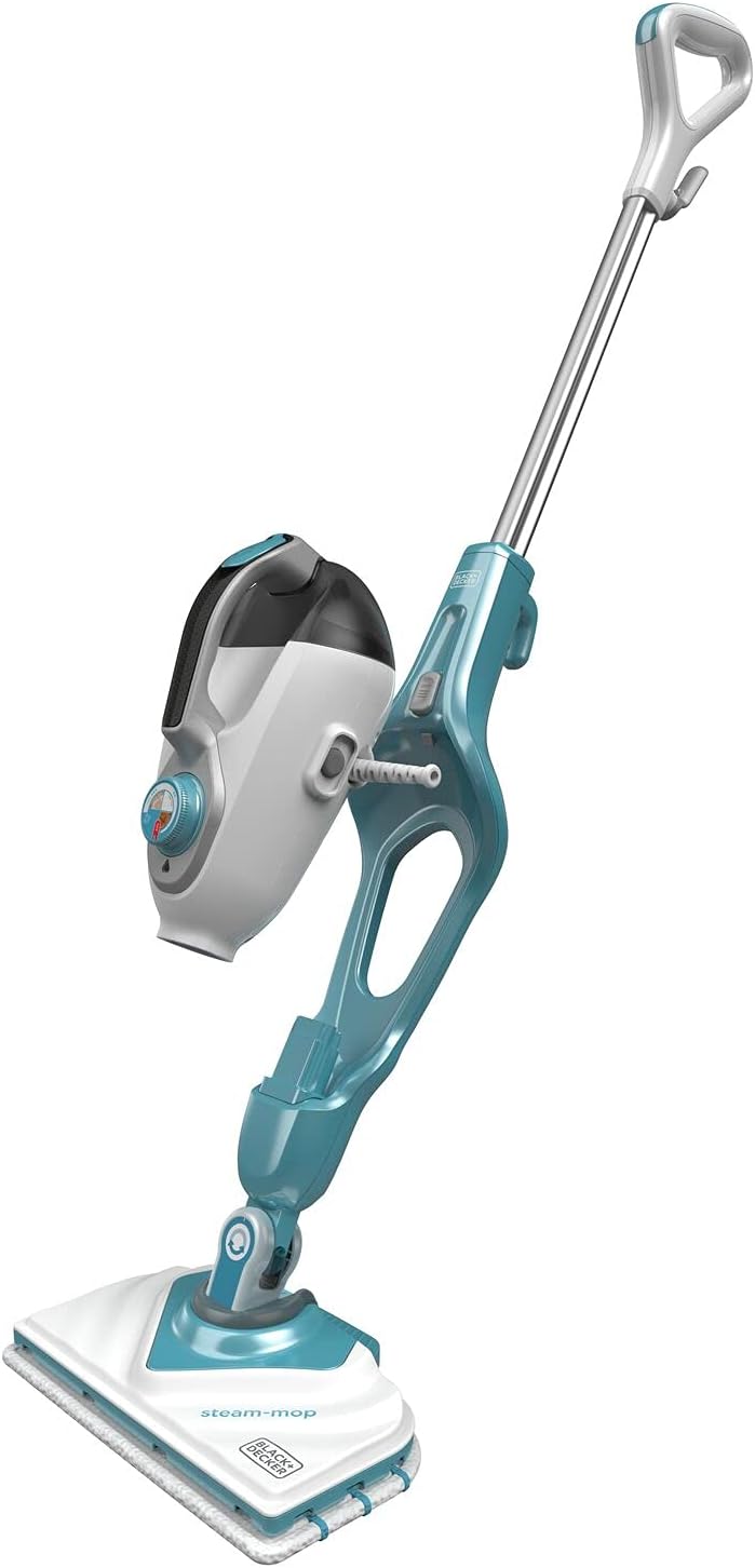 Black+Decker BHSM1610DSM-GB 2-in-1 Steam Mop with 15 Accessories