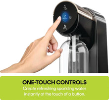 Nutricook FIZZI NC-FSM100 Sparkling Water Maker - 3 Fizz Levels, One-Touch